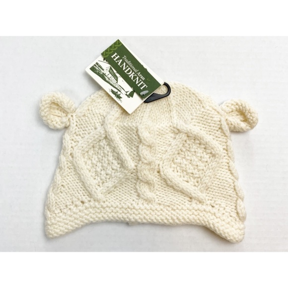 NWT TRADITIONAL ARAN HAND KNIT, CHILD SIZE - Picture 2 of 3